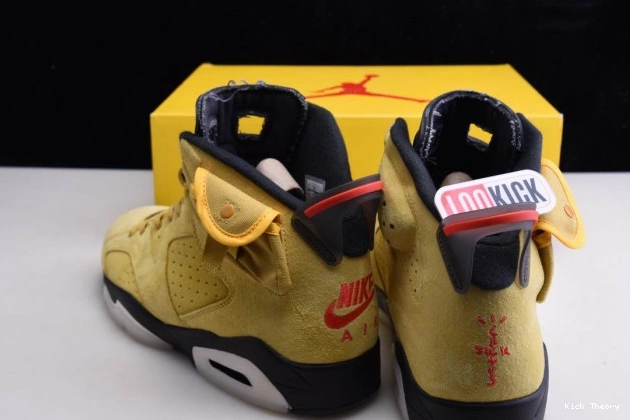 Kick Theory X SCOTT JORDAN CN1084-300 TRAVIS YELLOW AIR 6 0708